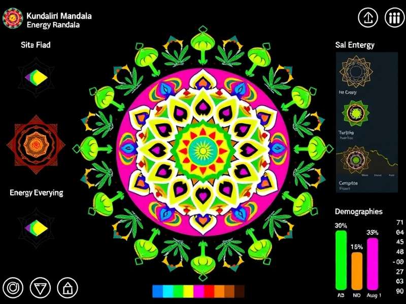 Kundalini Energy Mandala user demographic chart